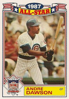 1988 Topps - Glossy All-Stars #18 Andre Dawson Front