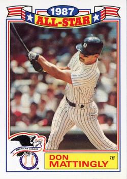 1988 Topps - Glossy All-Stars #2 Don Mattingly Front