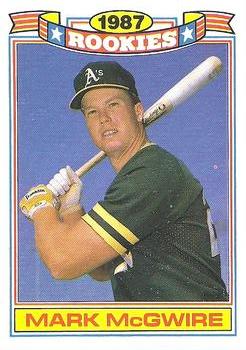 1988 Topps - Glossy Rookies #13 Mark McGwire Front