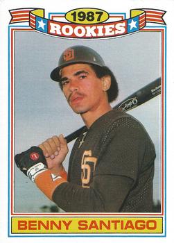 1988 Topps - Glossy Rookies #18 Benny Santiago Front