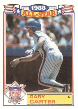 1989 Topps - Glossy All-Stars #20 Gary Carter Front
