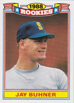 1989 Topps - Glossy Rookies #5 Jay Buhner Front