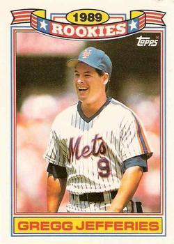 1990 Topps - Glossy Rookies #16 Gregg Jefferies Front