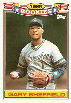 1990 Topps - Glossy Rookies #25 Gary Sheffield Front
