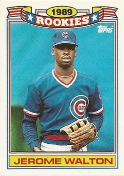 1990 Topps - Glossy Rookies #29 Jerome Walton Front