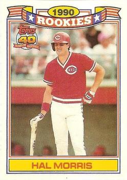 1991 Topps - Glossy Rookies #20 Hal Morris Front