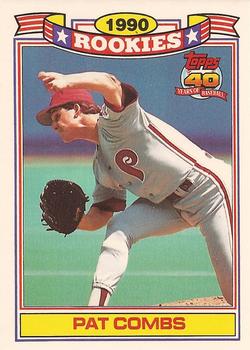 1991 Topps - Glossy Rookies #7 Pat Combs Front
