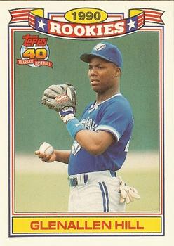 1991 Topps - Glossy Rookies #12 Glenallen Hill Front