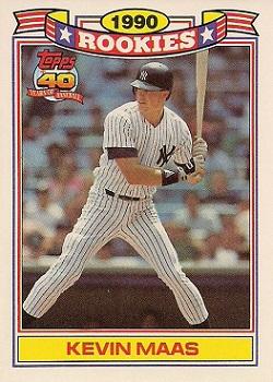1991 Topps - Glossy Rookies #17 Kevin Maas Front