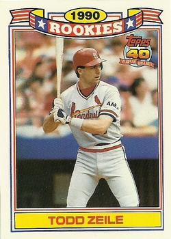 1991 Topps - Glossy Rookies #33 Todd Zeile Front