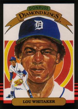 1985 Leaf #5 Lou Whitaker Front