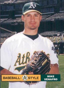 2002 Plumbers Union Oakland Athletics #23 Mike Venafro Front