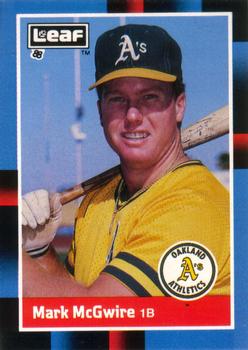 1988 Leaf #194 Mark McGwire Front