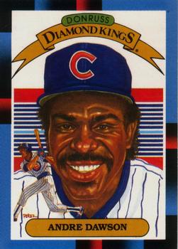 1988 Leaf #9 Andre Dawson Front