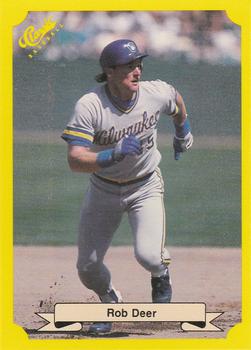 1987 Classic Update Yellow #141 Rob Deer Front