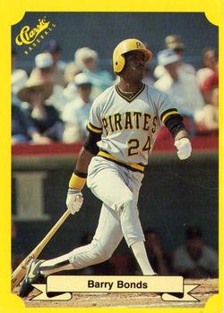 1987 Classic Update Yellow/Green Backs #113 Barry Bonds Front