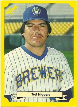 1987 Classic Update Yellow/Green Backs #147 Ted Higuera Front