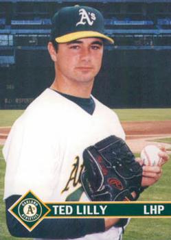 2003 Plumbers Union Oakland Athletics #15 Ted Lilly Front