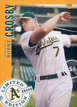 2004 Oakland Athletics A's Brand SGA #8 Bobby Crosby Front