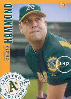 2004 Oakland Athletics A's Brand SGA #22 Chris Hammond Front