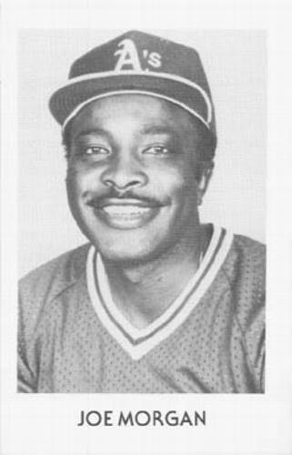 1984 Oakland Athletics Photocards #NNO Joe Morgan Front