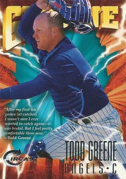 1997 Circa #63 Todd Greene Front