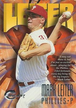 1997 Circa #170 Mark Leiter Front