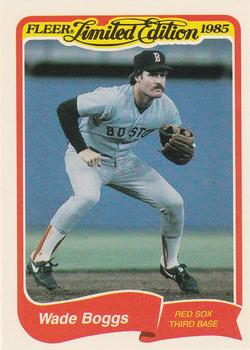 1985 Fleer Limited Edition #3 Wade Boggs Front