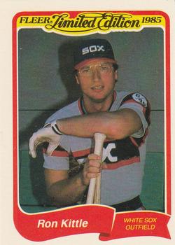 1985 Fleer Limited Edition #16 Ron Kittle Front
