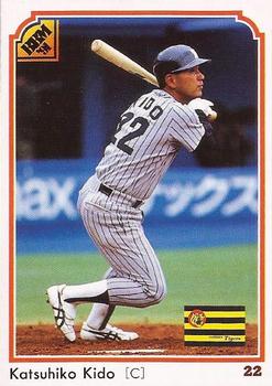 1991 BBM #100 Katsuhiko Kido Front