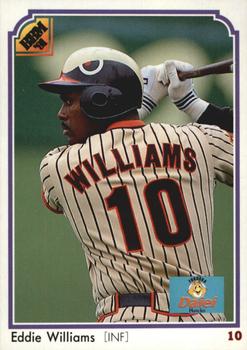 1991 BBM #332 Eddie Williams Front