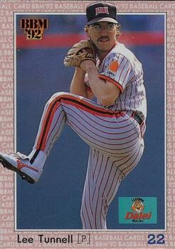 1992 BBM #361 Lee Tunnell Front