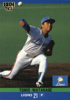 1993 BBM #210 Tomio Watanabe Front