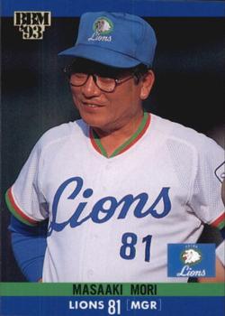 1993 BBM #388 Masaaki Mori Front