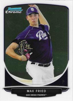 2013 Bowman Draft Picks & Prospects - Chrome Top Prospects #TP-14 Max Fried Front