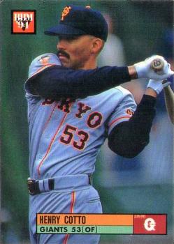 1994 BBM #78 Henry Cotto Front
