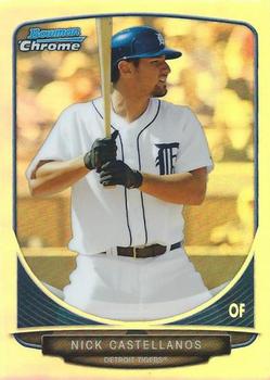 2013 Bowman Draft Picks & Prospects - Chrome Top Prospects Refractors #TP-36 Nick Castellanos Front