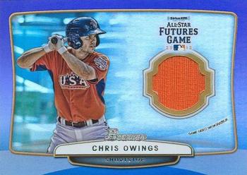 2013 Bowman Draft Picks & Prospects - Futures Game Relics Purple #FGR-CO Chris Owings Front