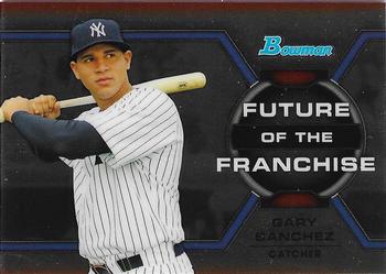 2013 Bowman Draft Picks & Prospects - Future of the Franchise #FF-GS Gary Sanchez Front