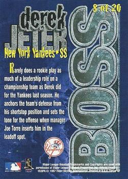 1997 Circa - Boss #8 Derek Jeter Back