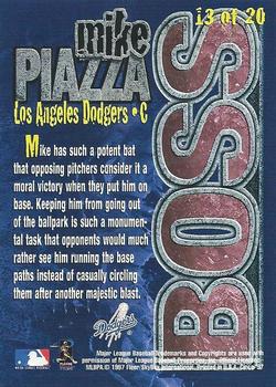 1997 Circa - Boss #13 Mike Piazza Back