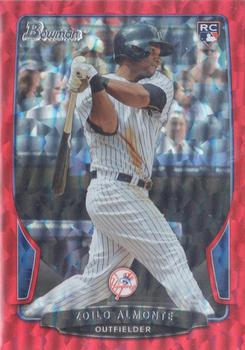 2013 Bowman Draft Picks & Prospects - Red Ice #9 Zoilo Almonte Front