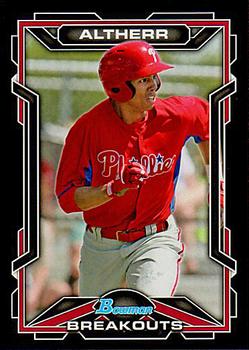 2013 Bowman Draft Picks & Prospects - Bowman Scout Breakouts #BSB-AAL Aaron Altherr Front