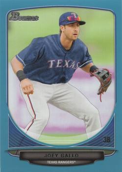 2013 Bowman Draft Picks & Prospects - Top Prospects Blue #TP-5 Joey Gallo Front