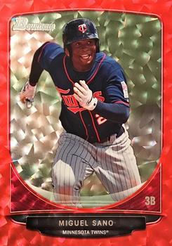 2013 Bowman Draft Picks & Prospects - Top Prospects Red Ice #TP-45 Miguel Sano Front