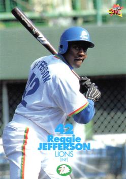 2000 BBM #297 Reggie Jefferson Front