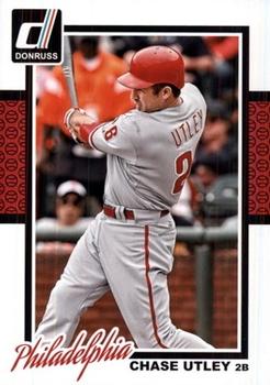 2014 Donruss #62 Chase Utley Front