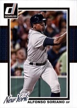 2014 Donruss #100 Alfonso Soriano Front