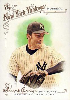 2014 Topps Allen & Ginter #312 Mike Mussina Front