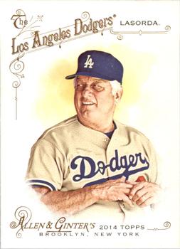 2014 Topps Allen & Ginter #161 Tommy Lasorda Front